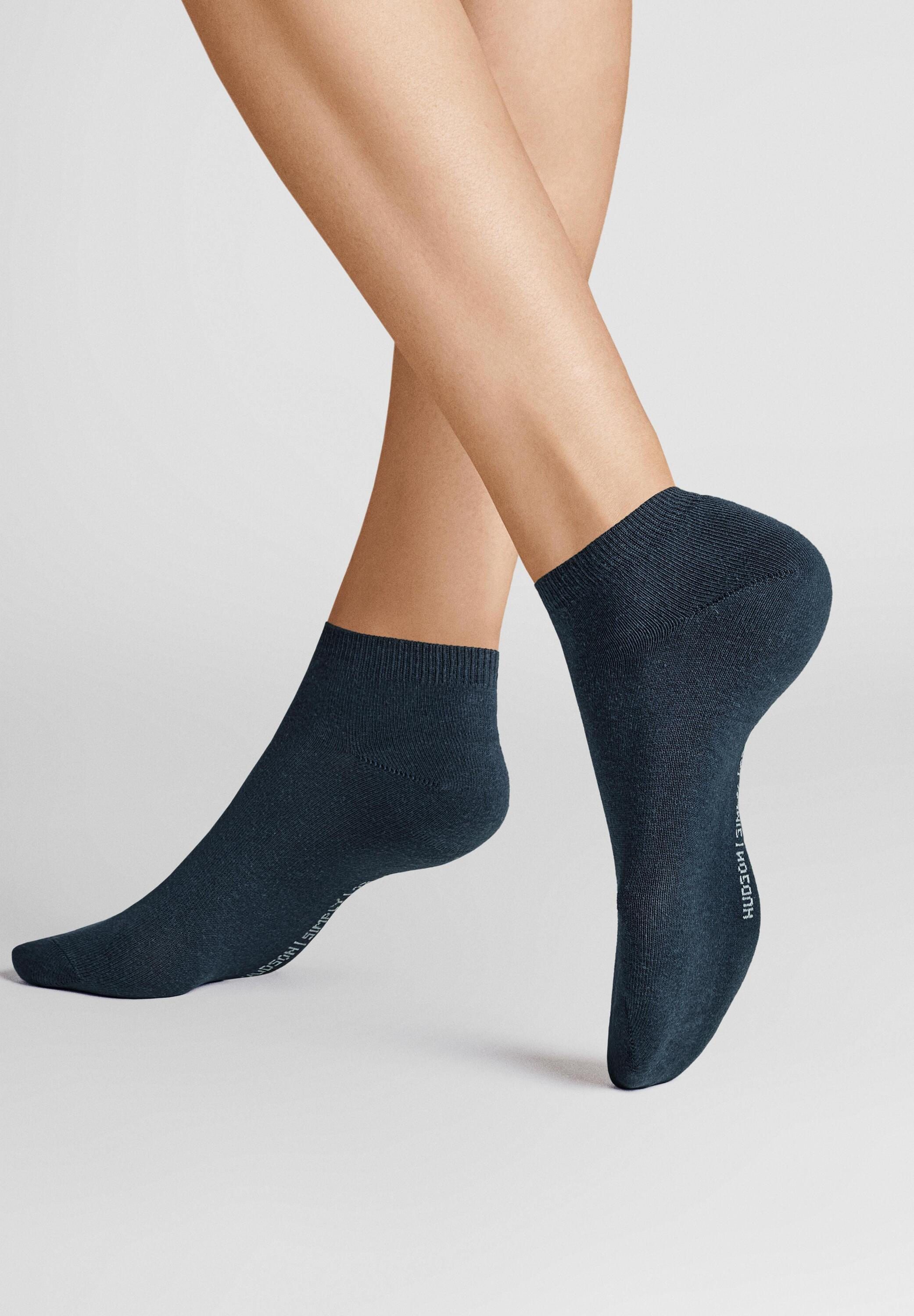 Hudson Sneakersocken Simply³ 3-Pack (3-Paar) Unisex Sneaker Socken zum unschlagbaren Preis