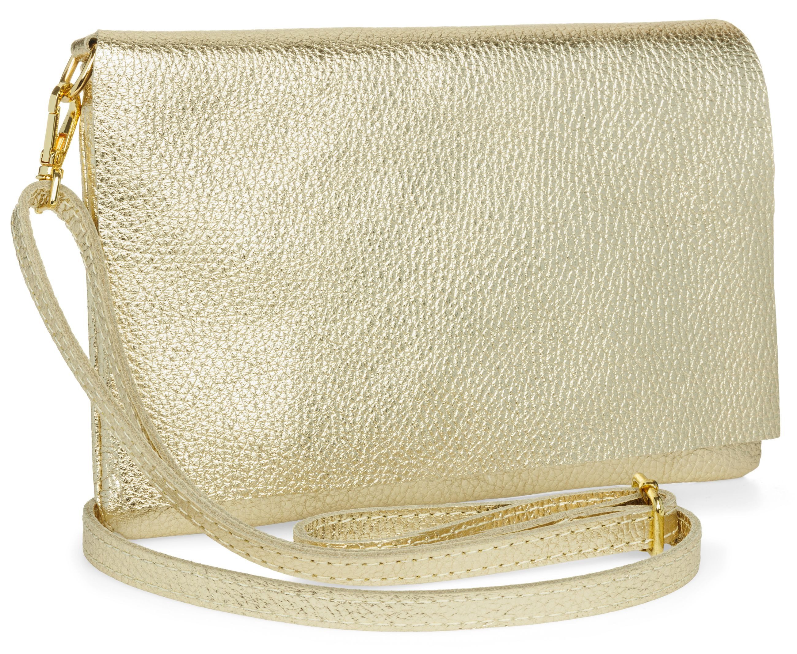 Clutch Abendtasche Stilvolle Damen Leder Tasche -CLASSIC LINE- Modell No.839