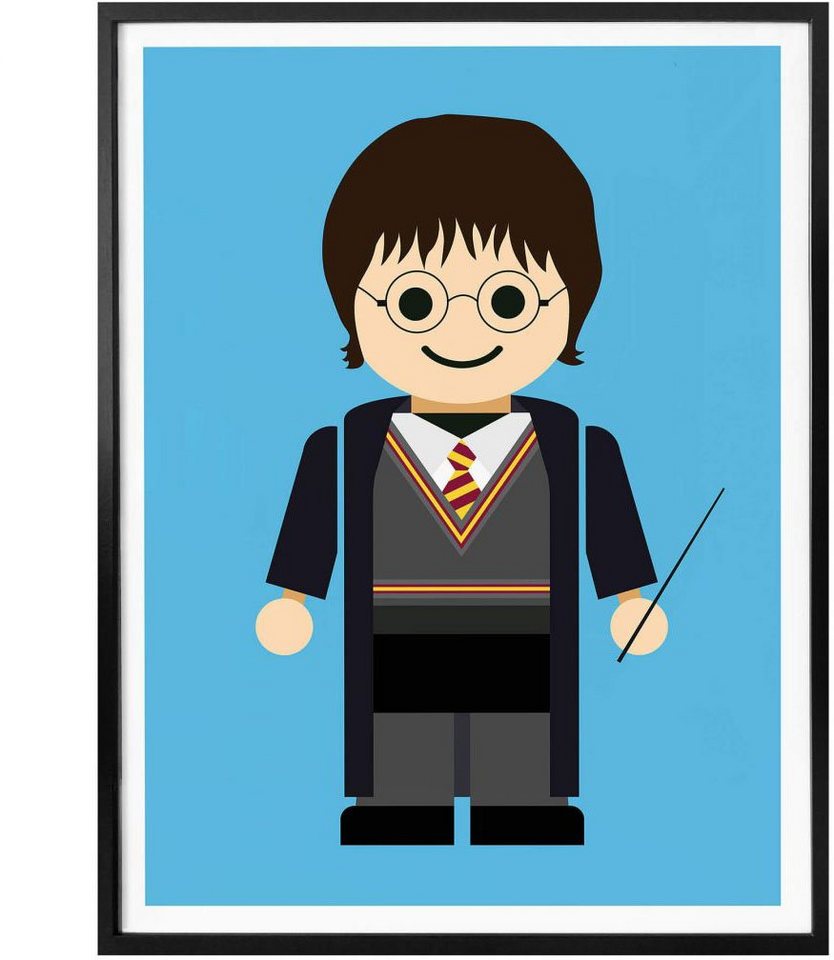 Wall-Art Poster Playmobil Harry Potter Spielzeug, Kinder (1 St), Poster,  Wandbild, Bild, Wandposter