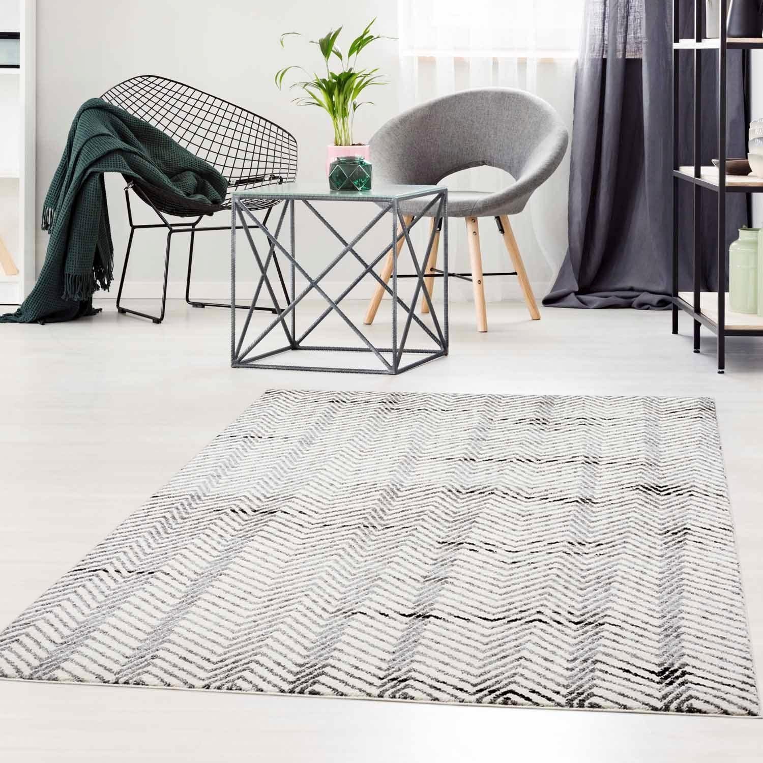 Carpet City Teppich Moda 1138, rechteckig, Höhe: 11 mm, Kurzflor, Wohnzimmer