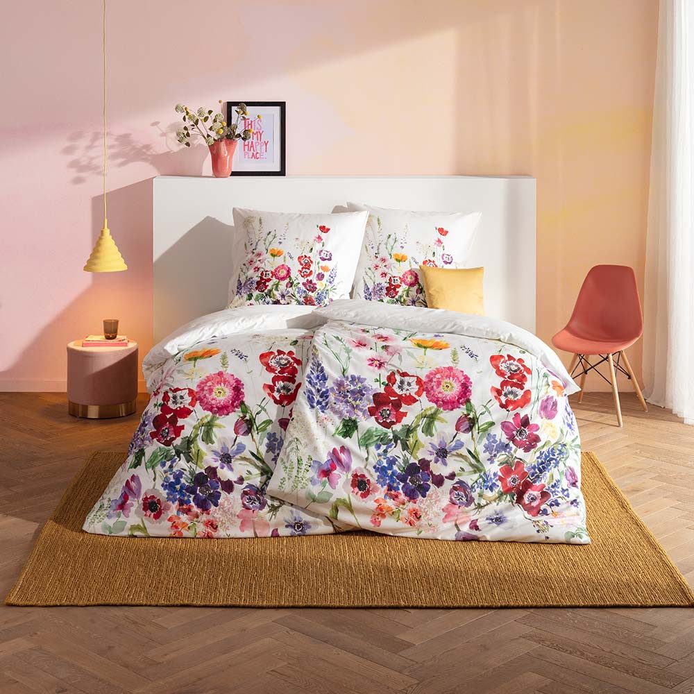 Estella Bettwäsche Rayen, Satin, 2 teilig, Gefertigt aus 100% Baumwolle.