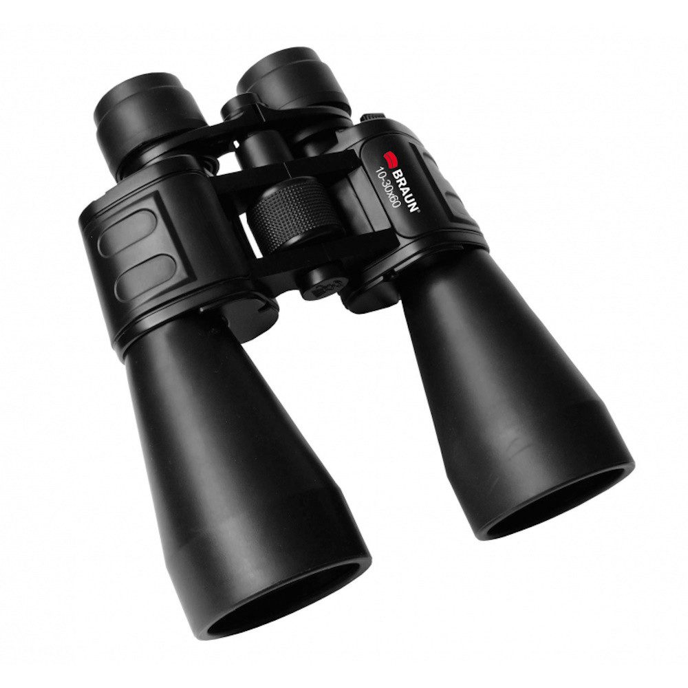 Braun Germany BRAUN Fernglas ULTRALIT® 10-30x 60mm Zoom + Stativadapter,Jäger Fernglas