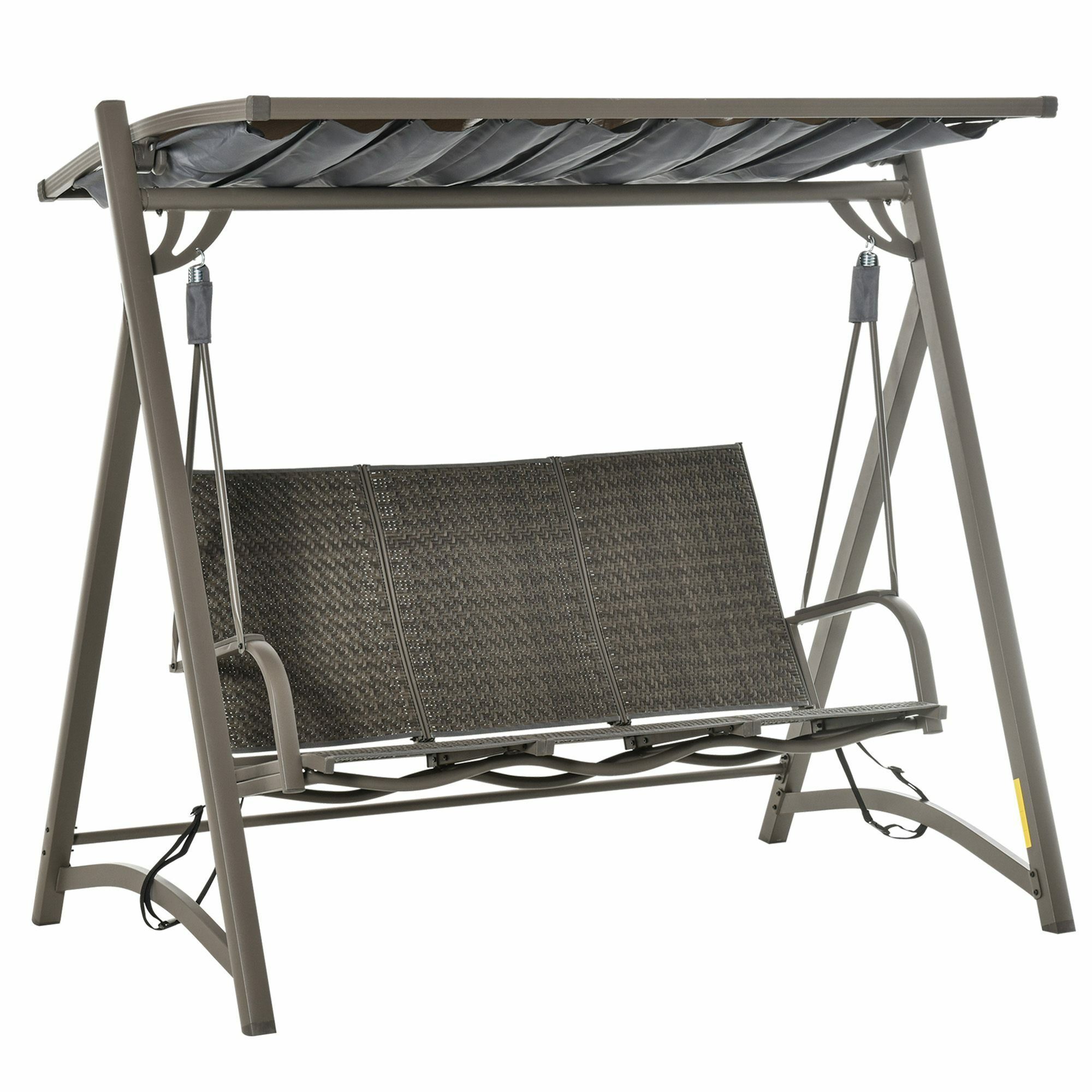 Outsunny Hollywoodschaukel »3Sitzer Hollywoodschaukel mit