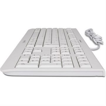 TERRA TERRA Keyboard 1000 Corded [DE] USB pale grey USB-Tastatur