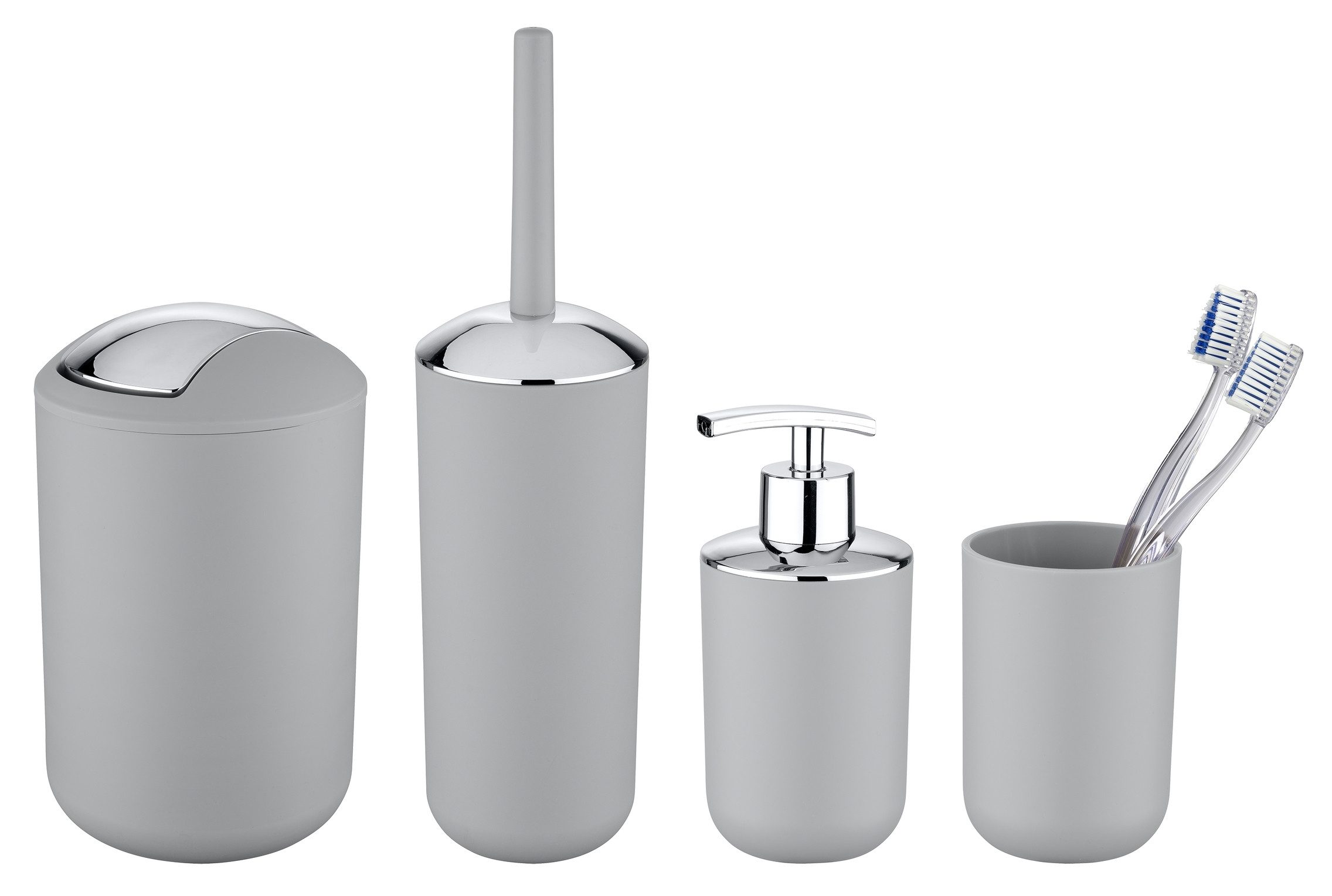 WENKO Badaccessoire-Set Brasil, Set, 4 tlg., Seifenspender, Zahnputzbecher, günstig online kaufen