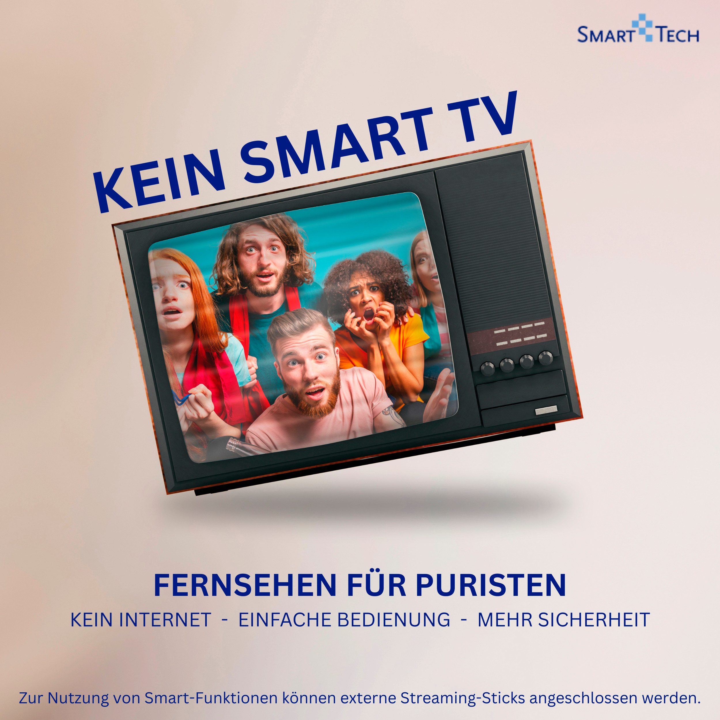 Smart Tech 32HN01V3 LED-Fernseher (81 cm/32 Zoll, HD ready)