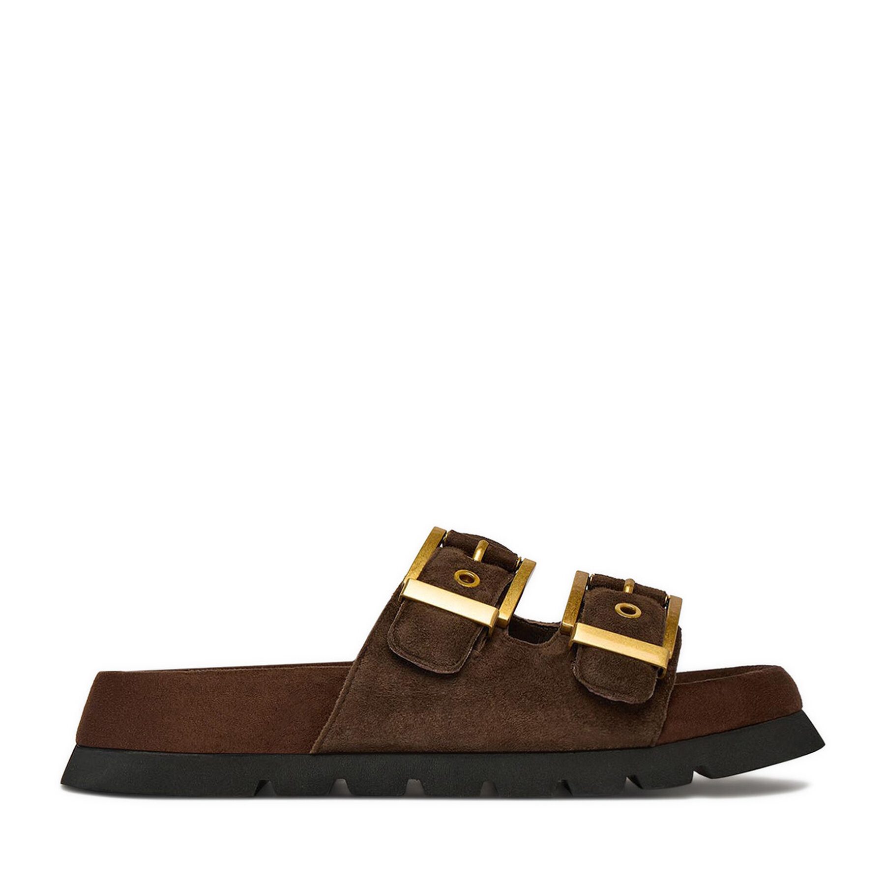 Badura Badura Damen-Flip-Flops Braun Badepantolette