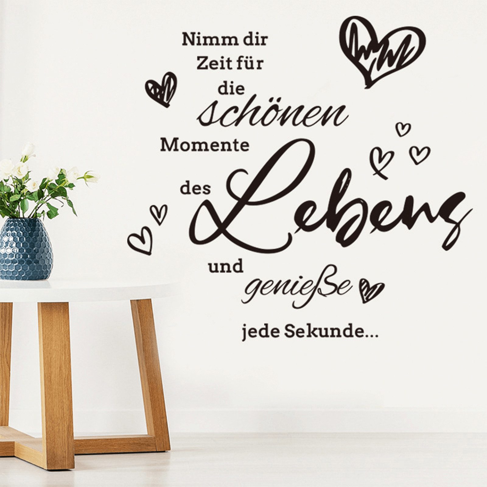 BlingBin Wandtattoo Wohnzimmer Wandaufkleber Schlafzimmer Wandsticker günstig online kaufen