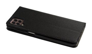 cofi1453 Handyhülle Buch Tasche für Samsung Galaxy M33 Schwarz 6,6 Zoll, Kunstleder Schutzhülle Handy Wallet Case Cover mit Kartenfächern, Standfunktion Schwarz
