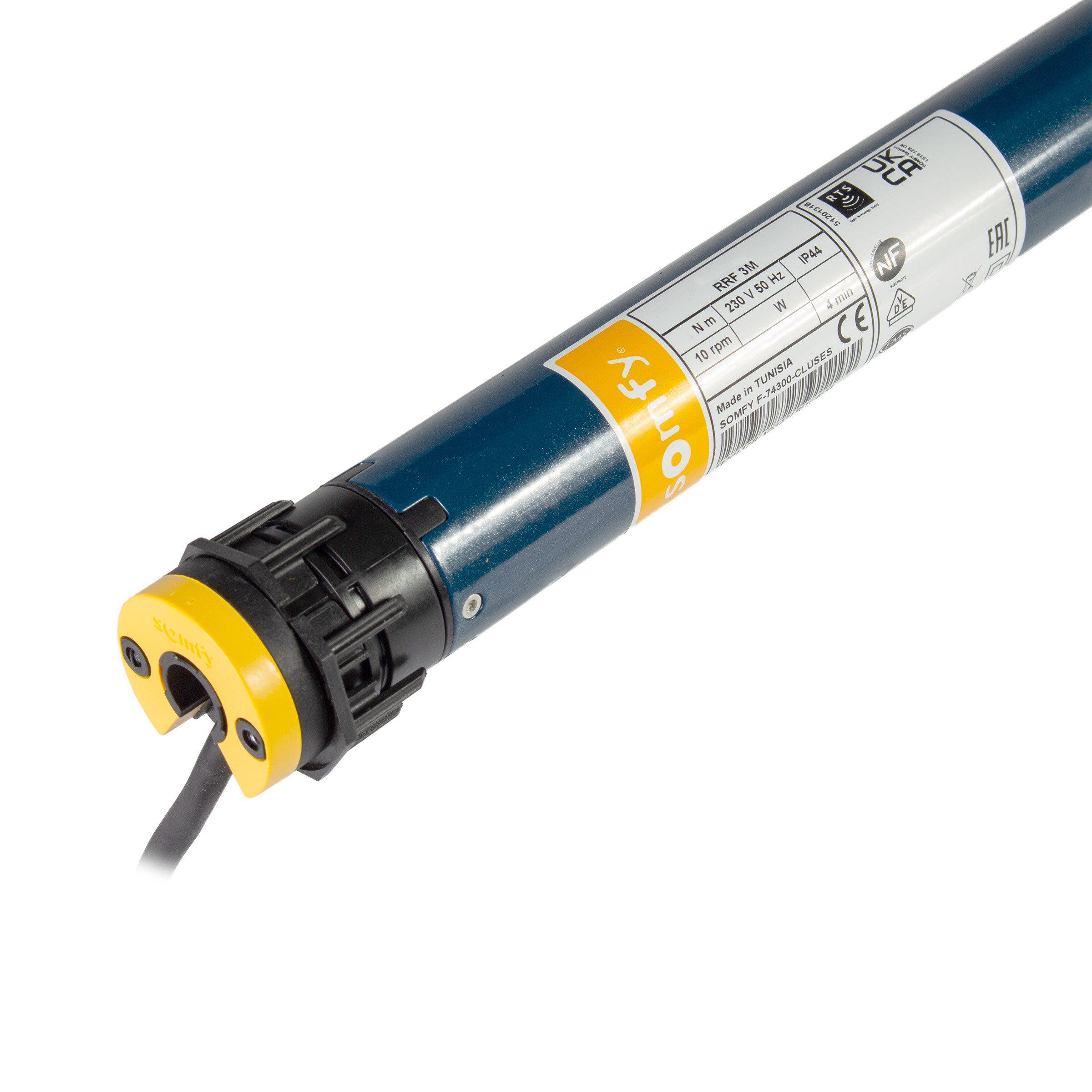 Somfy Rollladenmotor Ilmo 2 40 WT elektronischer Rohrmotor 9-13 Nm SW40 Adapter + Lager