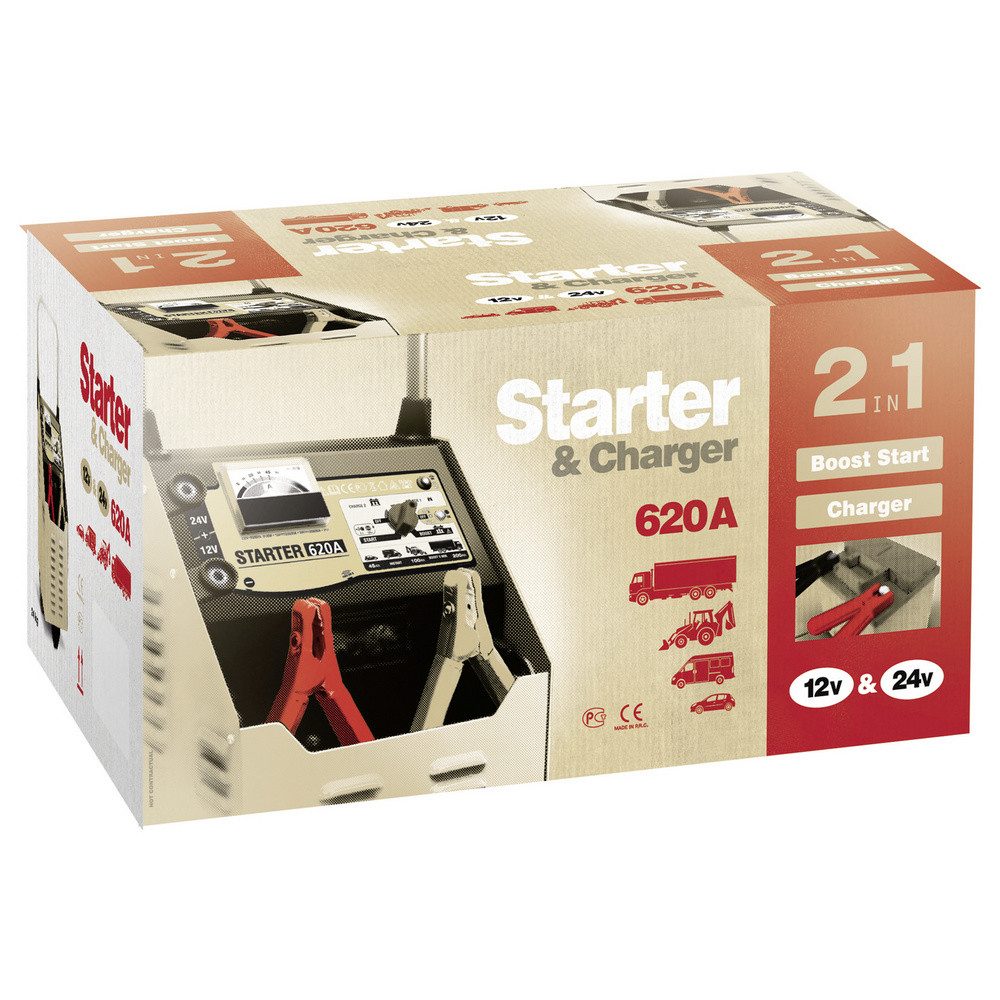 GYS GYS NEOSTART 620 025288 Schnellstartsystem 12 V, 24 V 90 A Autobatterie-Ladegerät