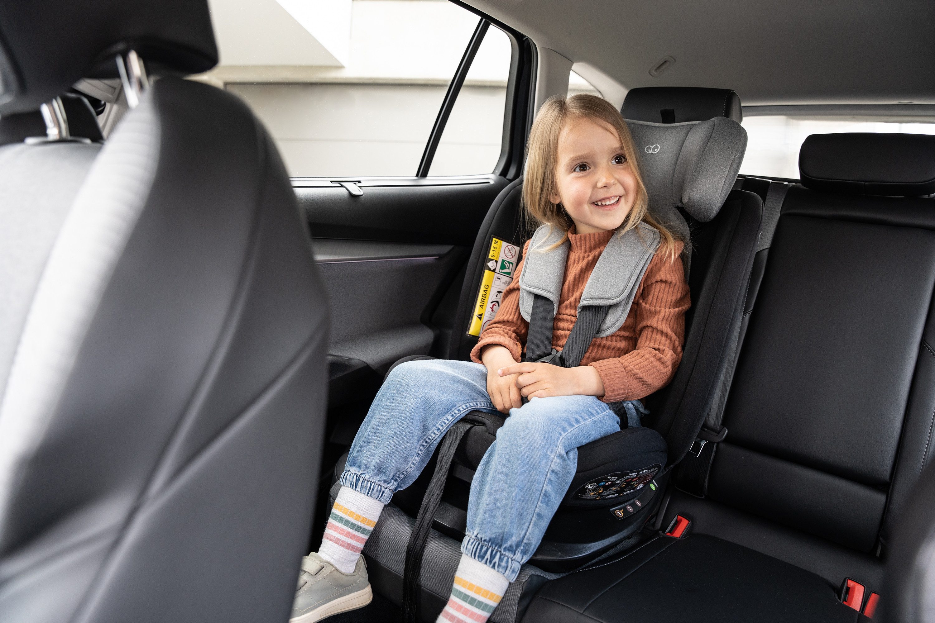 BooBoo Autokindersitz Safety Lissabon 360 Grad drehbar mit Isofix, ab: Geburt, bis: 12 Jahre, ab: 150 cm, rückwärts und vorwärts verwendbar, sicher und bequem von 40-150 cm