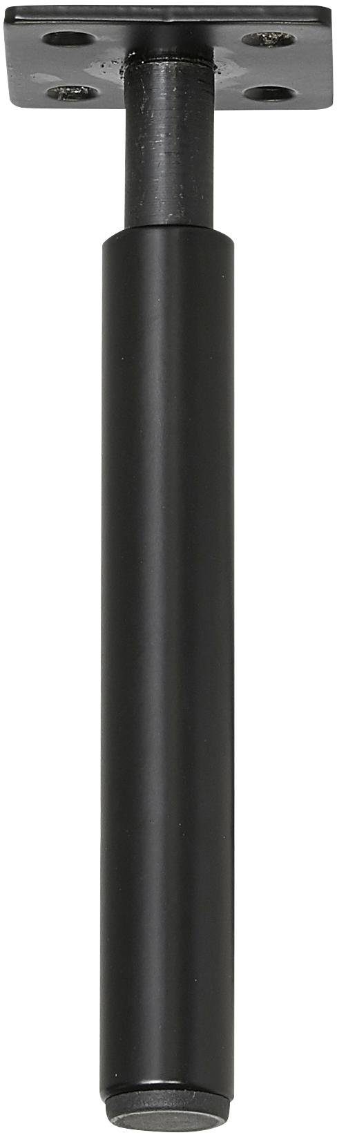 Stützfuß, Hammel Beine Höhe: Mistral, für Furniture Designmöbel 16 cm, schwarz anpassungsbar Mistral, Möbelfuß