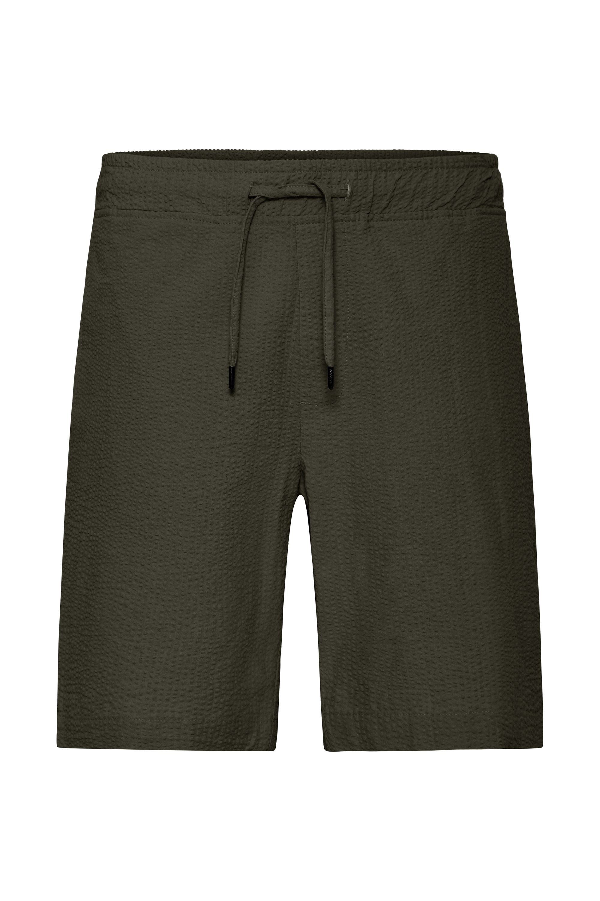 Indicode Chinoshorts IDCorson Strukturierte Shorts mit elastischem Bund und Kordeln