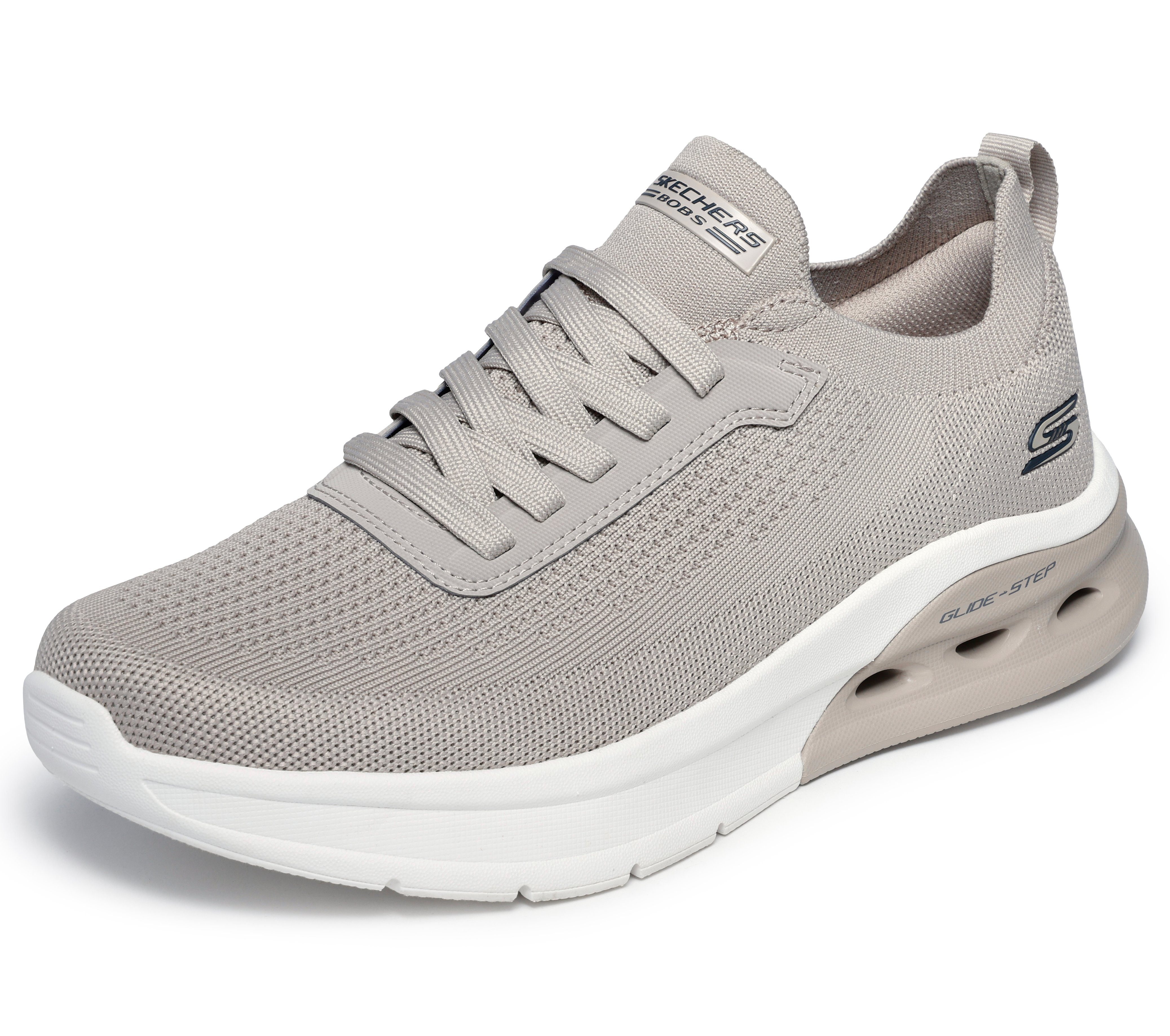 Skechers BOBS ARC WAVES 2.0 Sneaker Schnürschuh, Laufschuh in veganer Verarbeitung