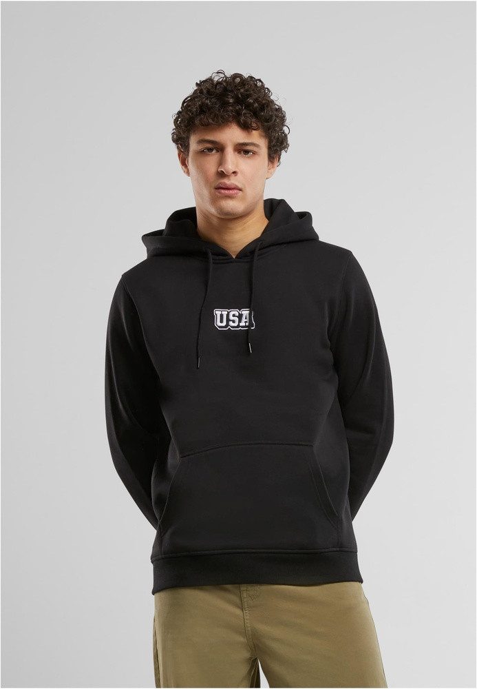 MisterTee Kapuzensweatshirt "MisterTee USA College Wording Patch Hoody", (1 günstig online kaufen
