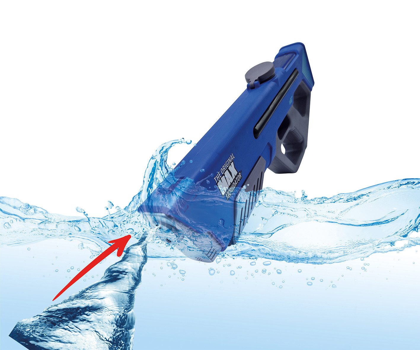 Happy People Wasserpistole elektronisch, 2in1, mit Lichteffekt