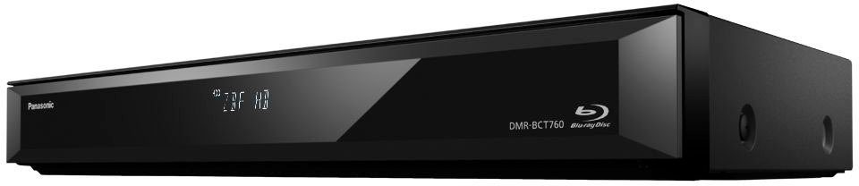 Panasonic DMR-BCT760/5 (4k HD, Twin mit C Upscaling, Blu-ray-Rekorder 4K DVB schwarz (Ethernet), WLAN, Ultra Miracast Tuner) LAN DVB-C-Tuner, (Wi-Fi Festplatte, Alliance), HD GB 500