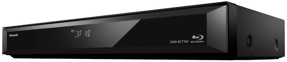 Panasonic DMR-BCT760/5 Blu-ray-Rekorder (4k Ultra HD, LAN (Ethernet),  Miracast (Wi-Fi Alliance), WLAN, 4K Upscaling, DVB-C-Tuner, 500 GB  Festplatte, mit Twin HD DVB C Tuner), WLAN integriert
