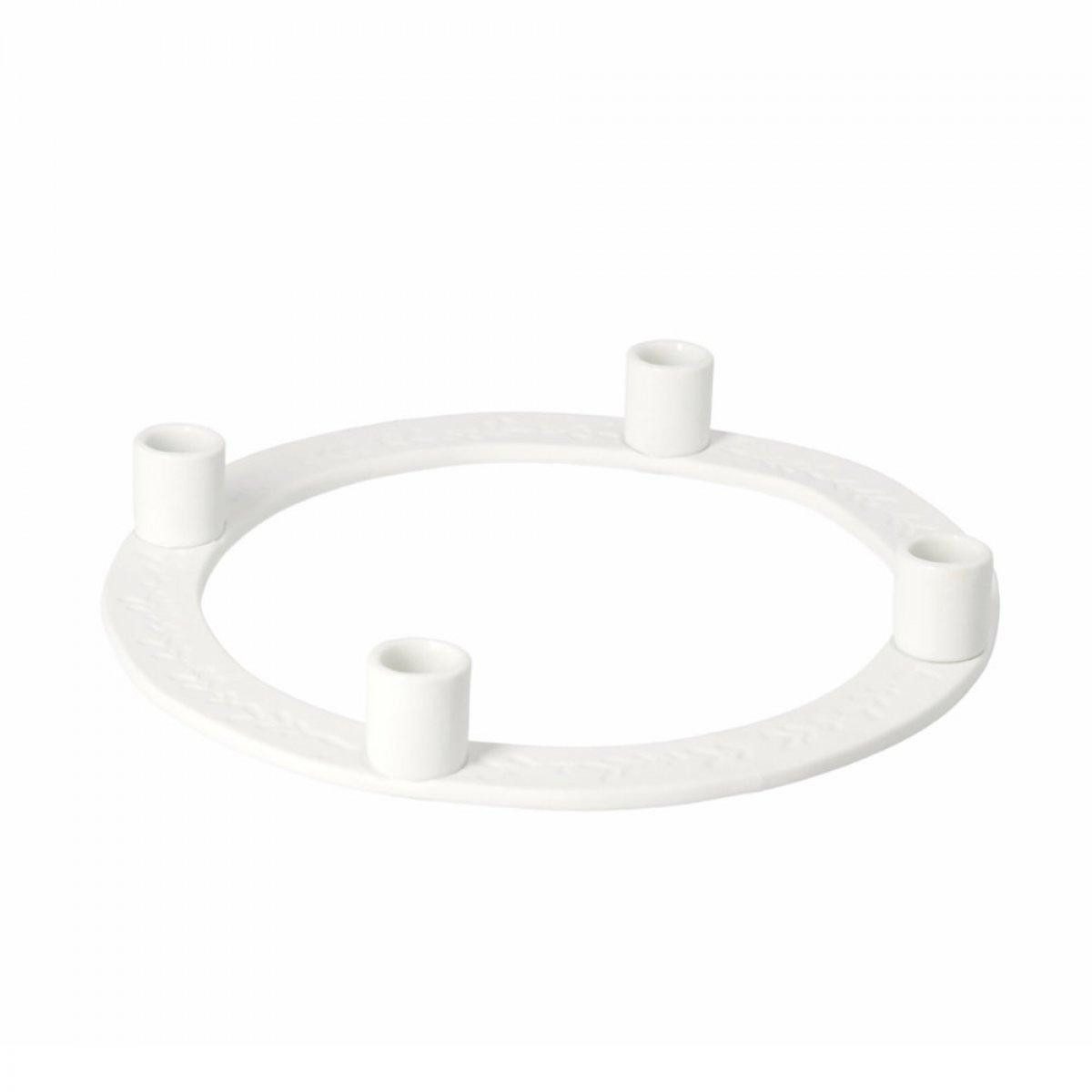 Räder Adventskranz Design Kerzenkranz Blätter (17x2,5cm)