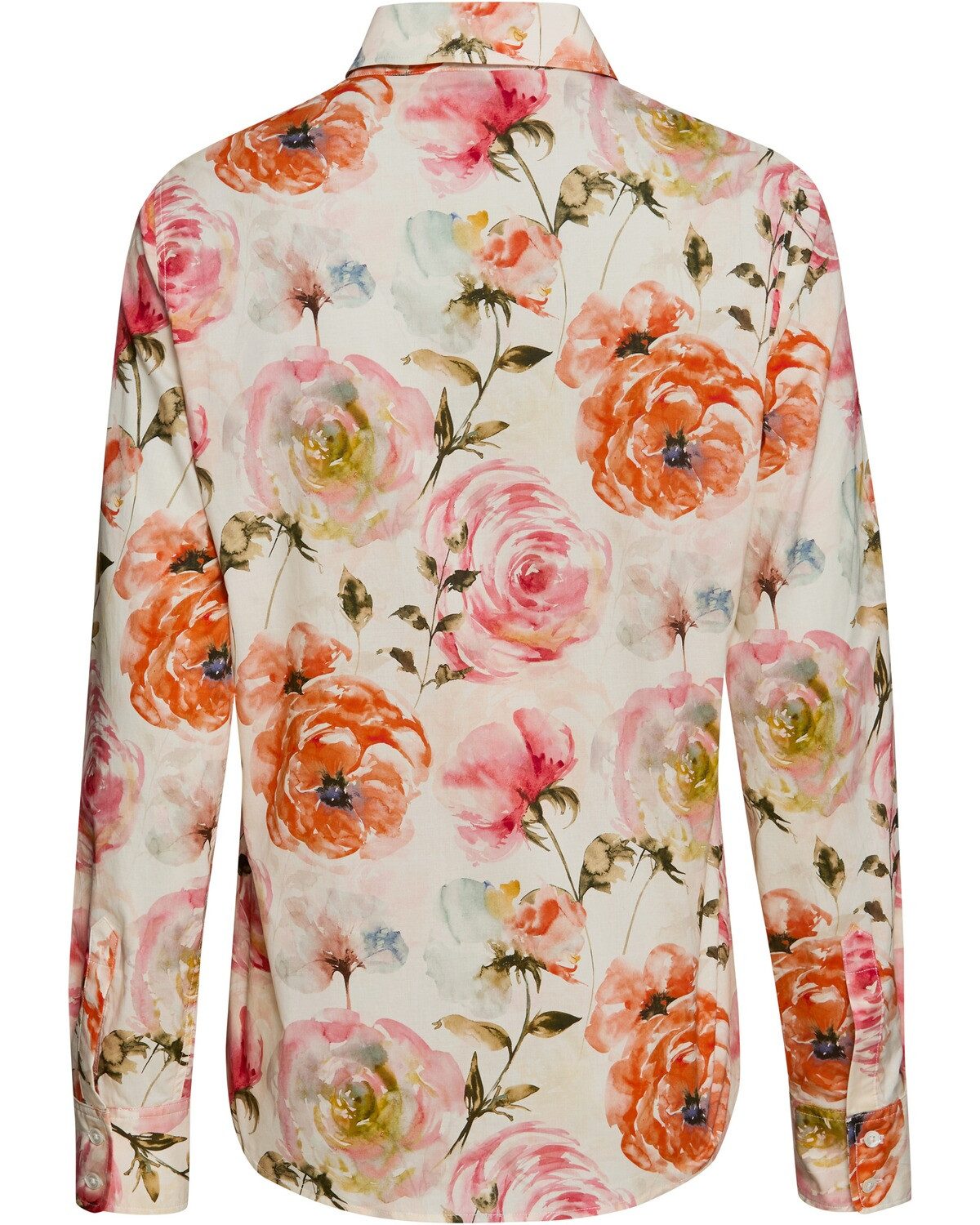 Highmoor Hemdbluse Bluse mit Rosendruck