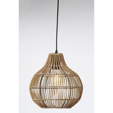 Light & Living Pendelleuchte Hängeleuchte Pacino - Rattan - Ø30cm - Esstischlampe - Wohnzimmer