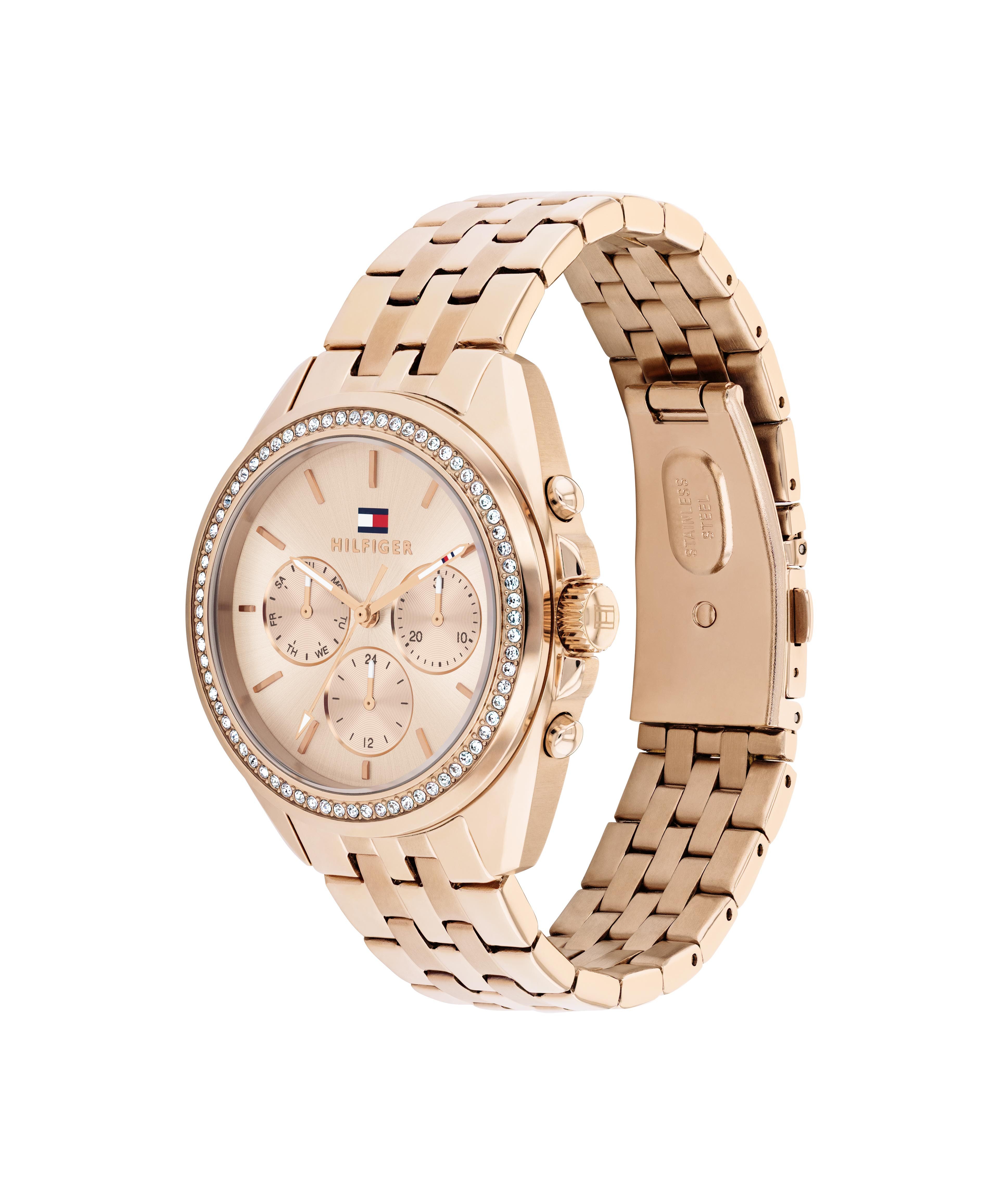 Tommy Hilfiger Multifunktionsuhr MELLIE 1782804, Quarzuhr, Armbanduhr, Dame günstig online kaufen