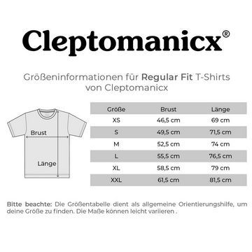 Cleptomanicx T-Shirt Spray Gull - raw undyed