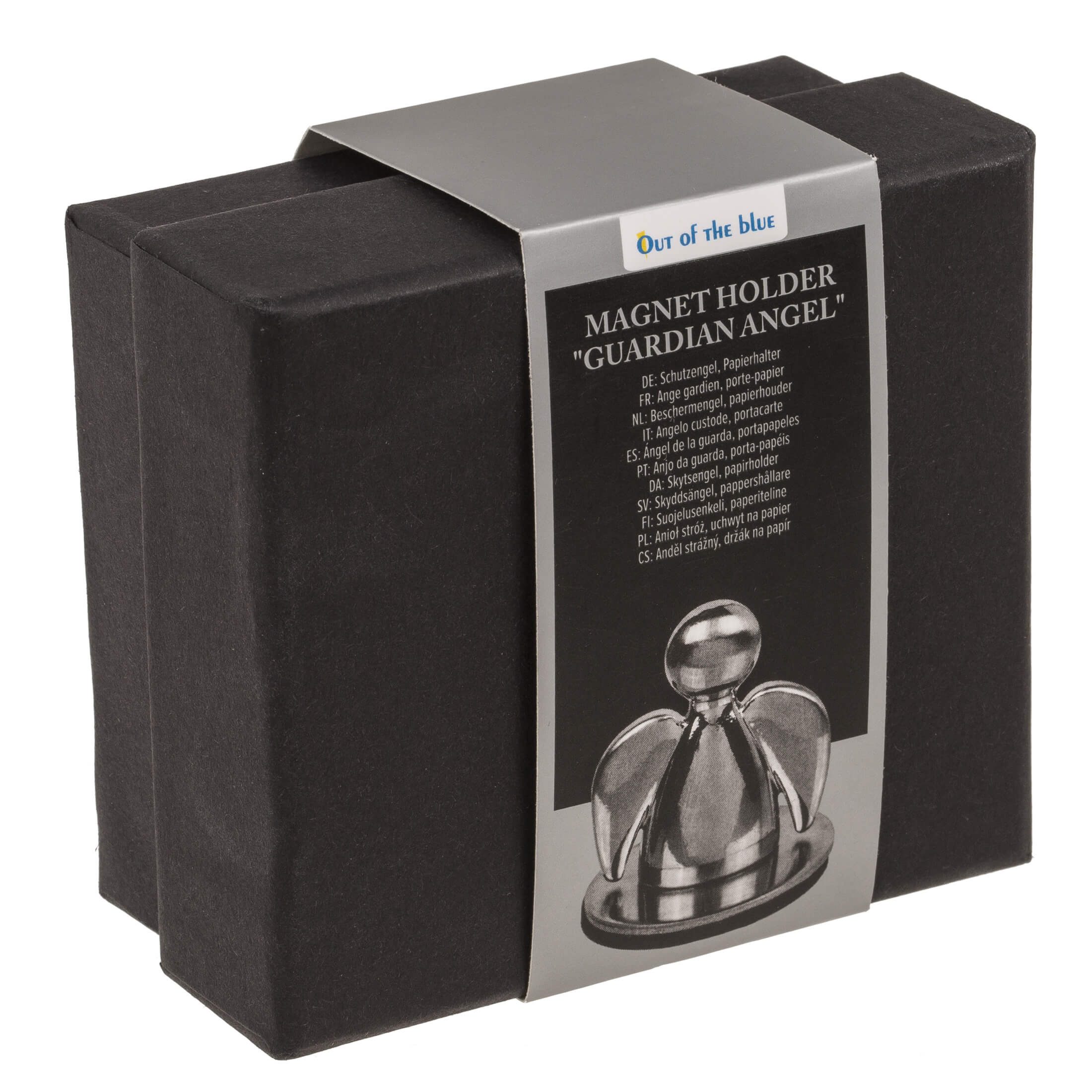 Out of the Blue Magnethalter Metall Schutzengel magnetischer Engel Zettelhalter Quittungshalter