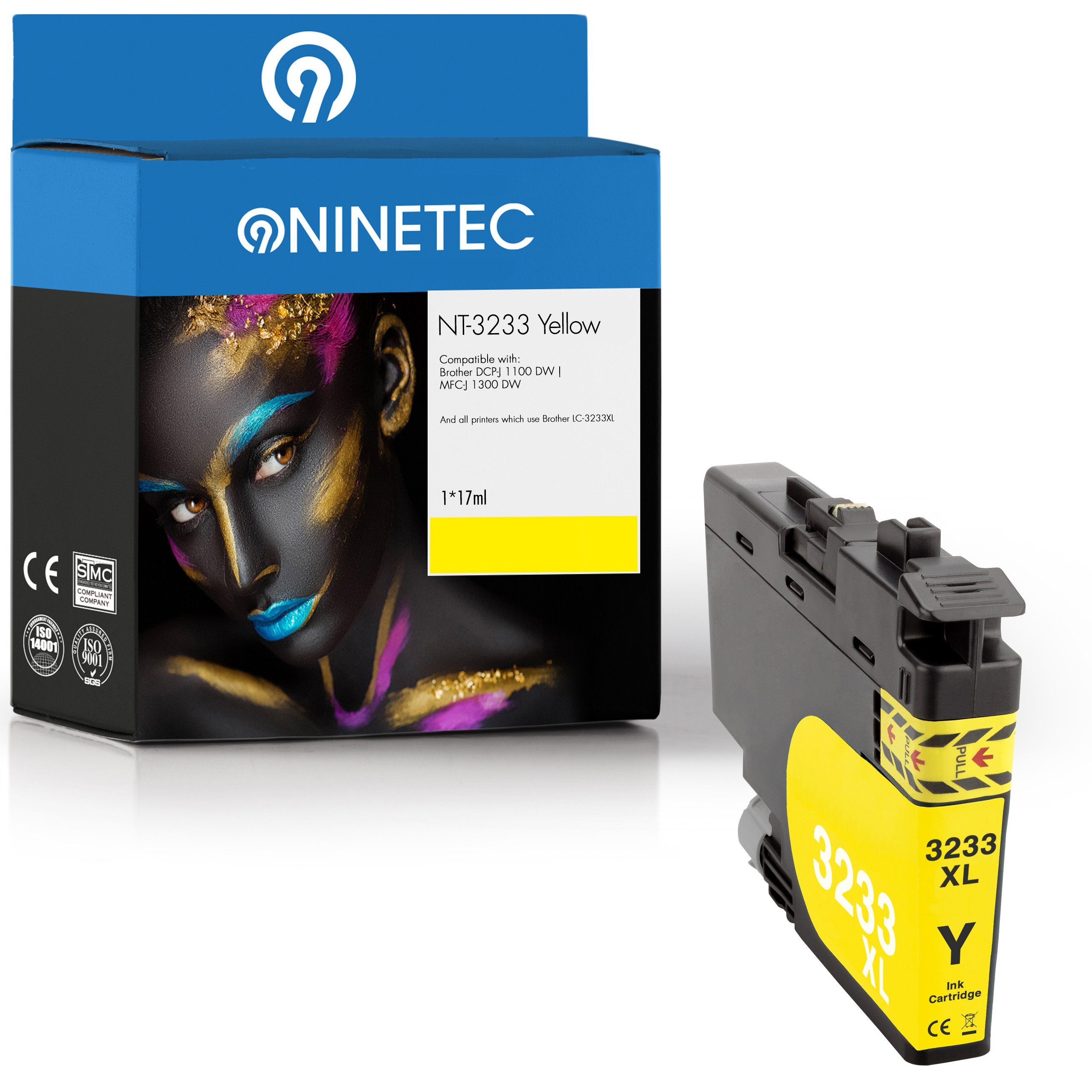 NINETEC ersetzt Brother LC-3233 3233XL Tintenpatrone