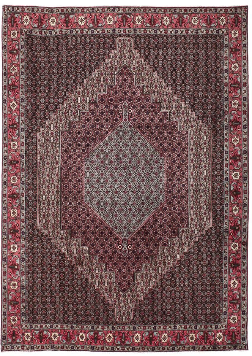 Orientteppich Senneh 249x344 Handgeknüpfter Orientteppich / Perserteppich, Nain Trading, rechteckig, Höhe: 12 mm