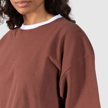 Smilodox T-Shirt Halie Oversize, 100% Baumwolle, Pikee