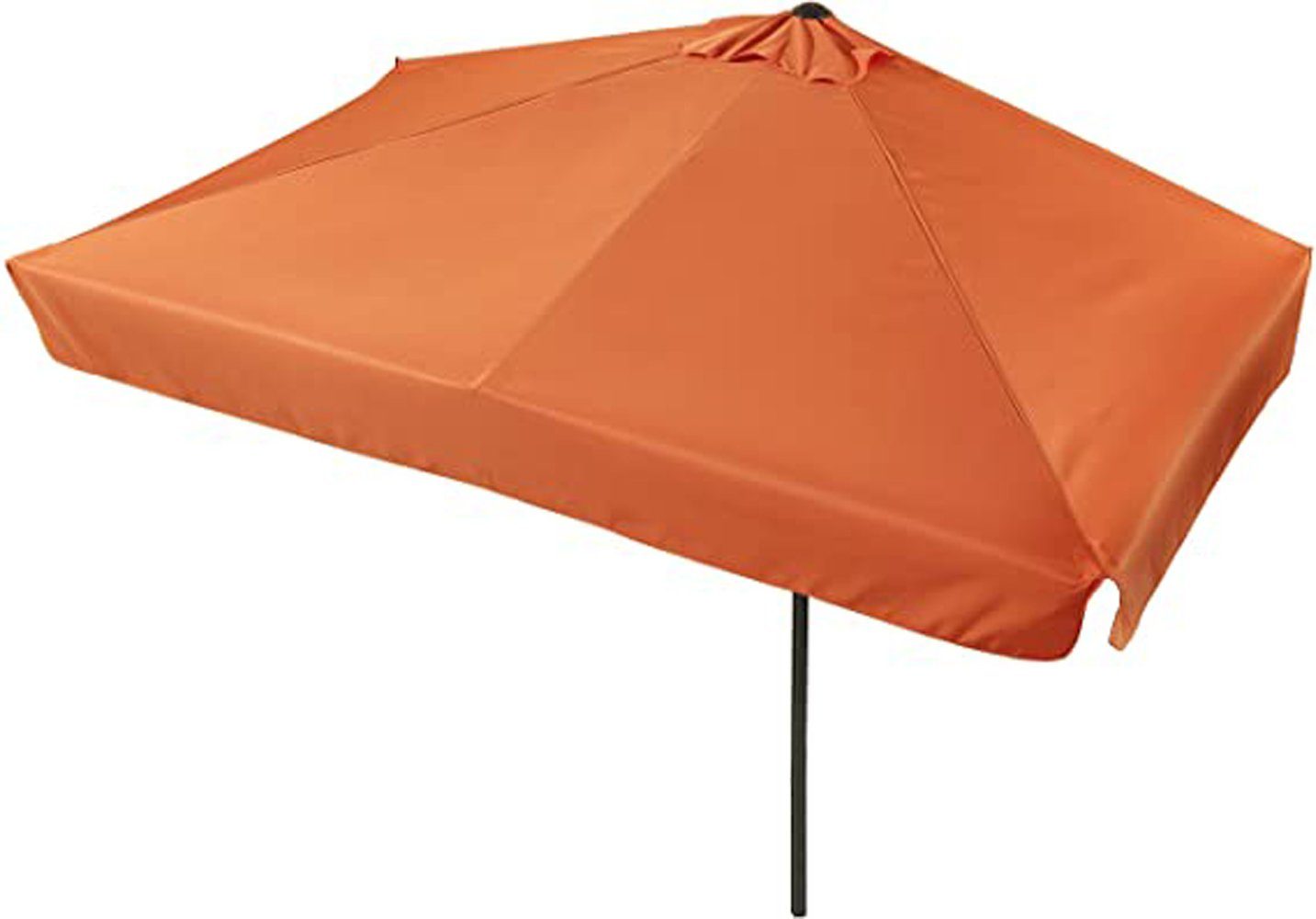 habeig Sonnenschirm »Sonnenschirm halbrund 71 rechteckig Wandschirm