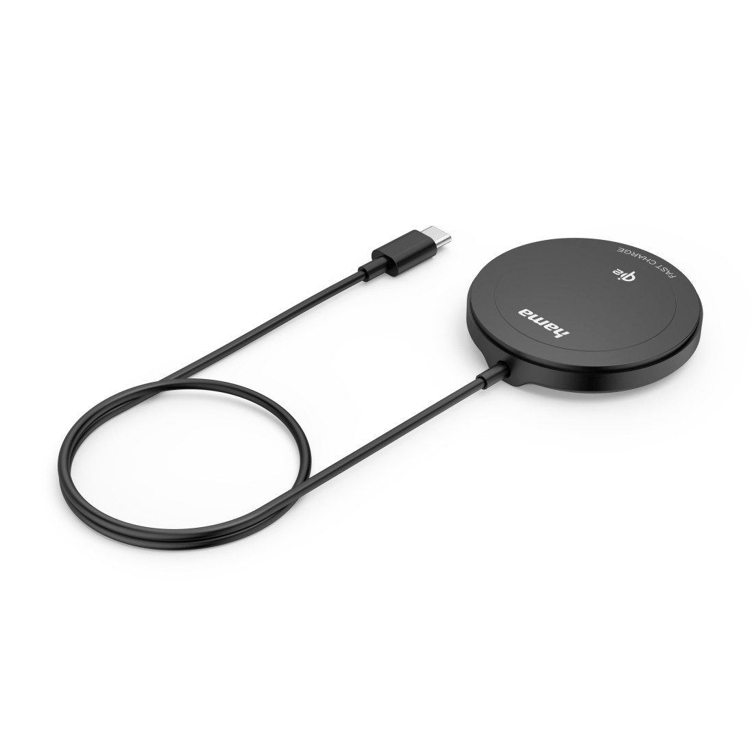 Hama Kabellose, induktive Ladestation, Qi Lader, 15W, Schnellladegerät Qi2 Wireless Charger