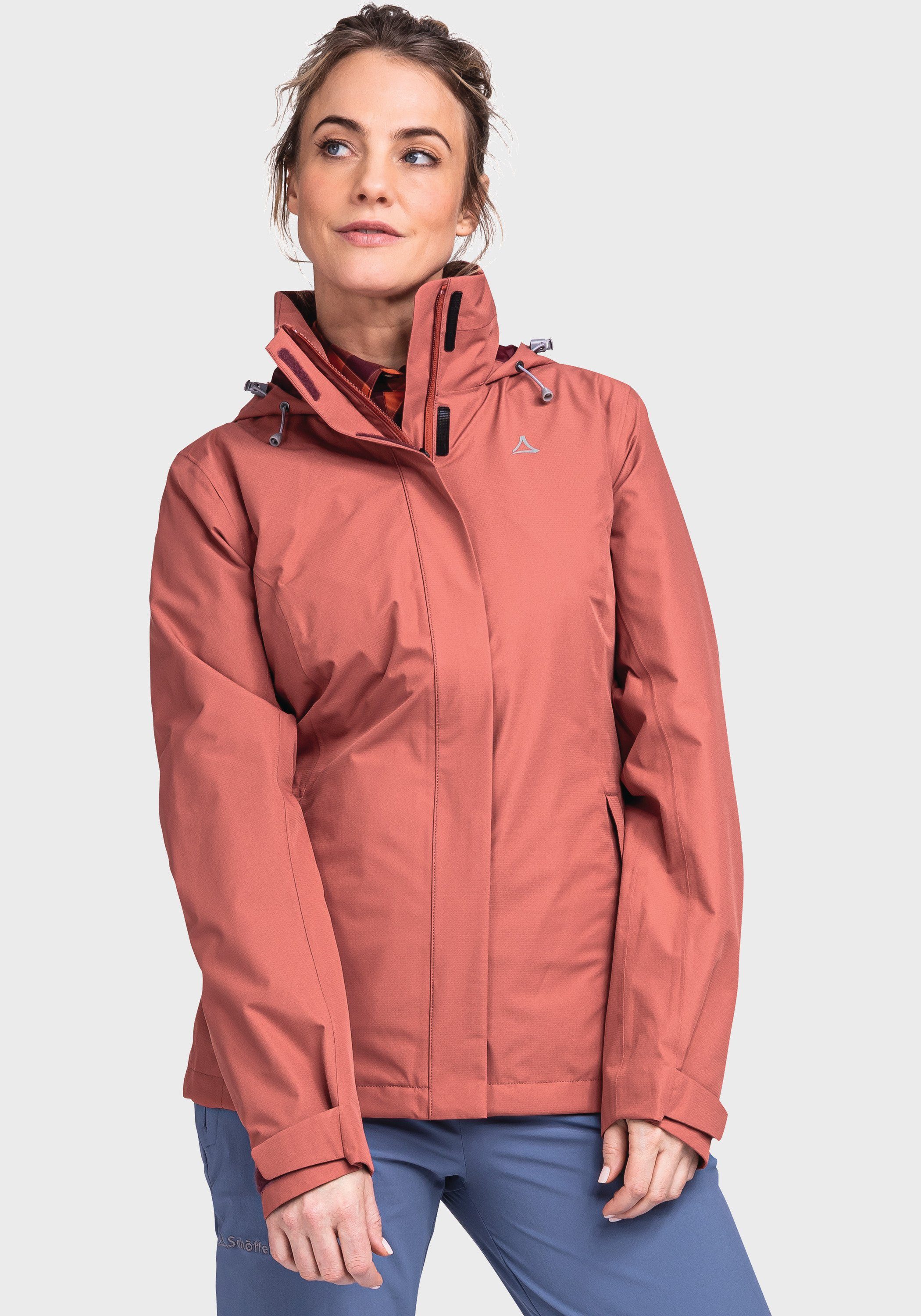 Schöffel Outdoorjacke Jacket Gmund rot L