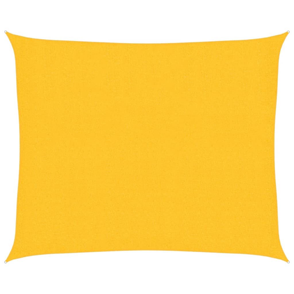 vidaXL Sonnensegel Sonnensegel 160 g/m² Gelb günstig online kaufen