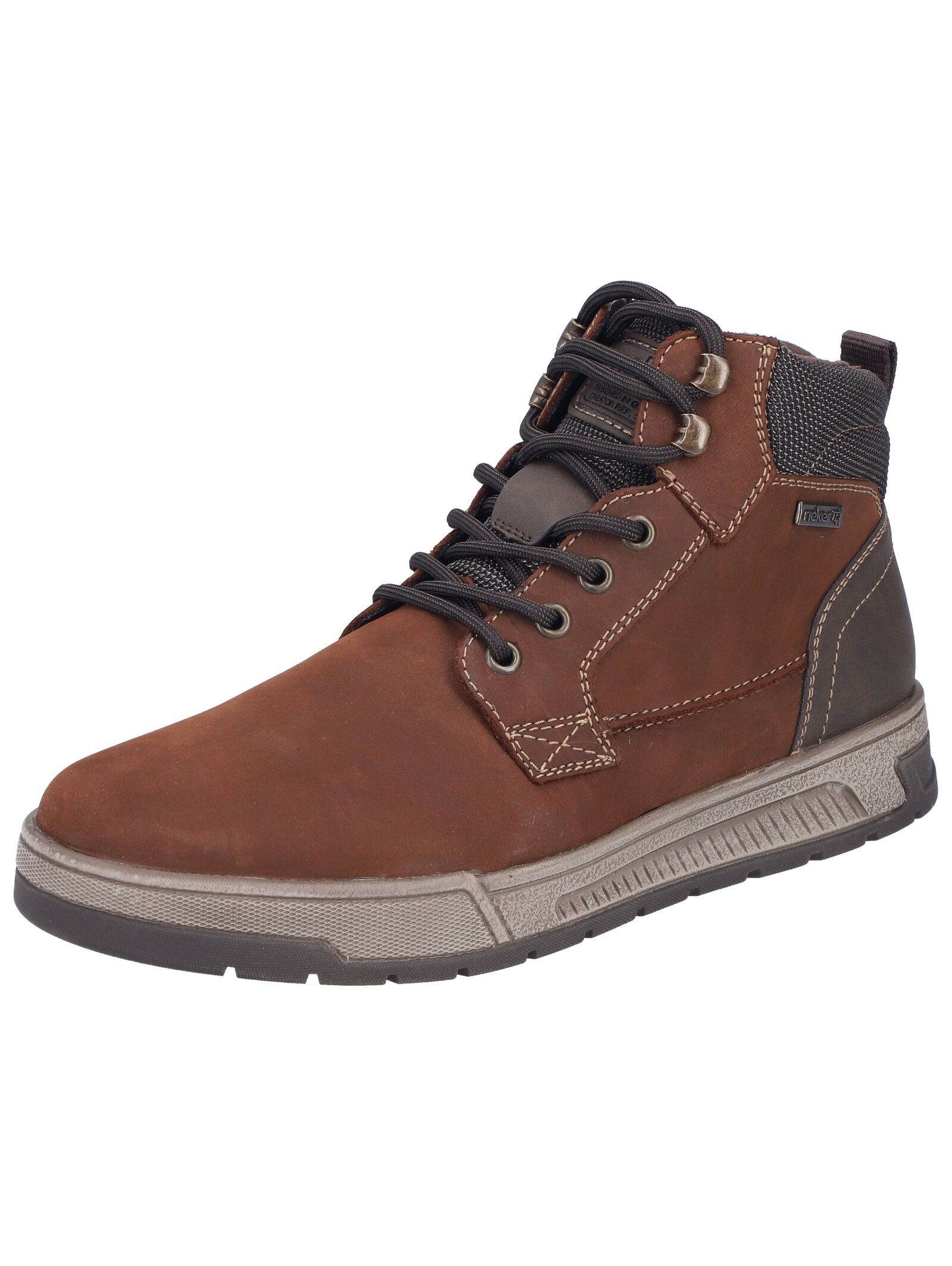 Rieker Rieker Stiefelette Glattleder Schnürstiefelette