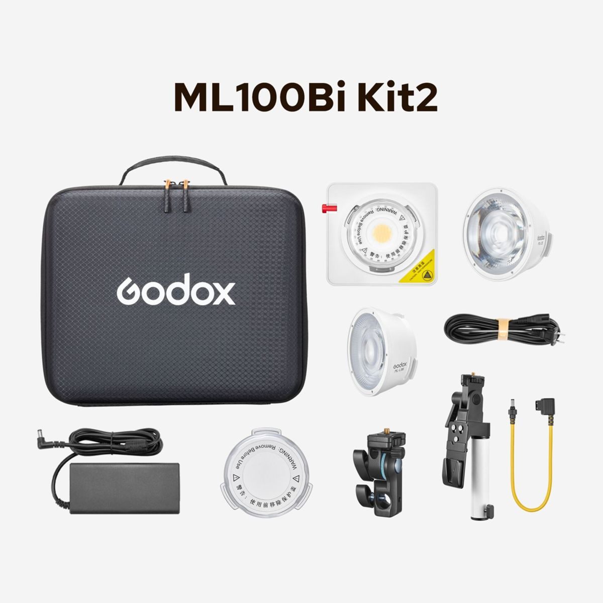 Godox Tageslichtlampe ML100 Bi-color Kit 2
