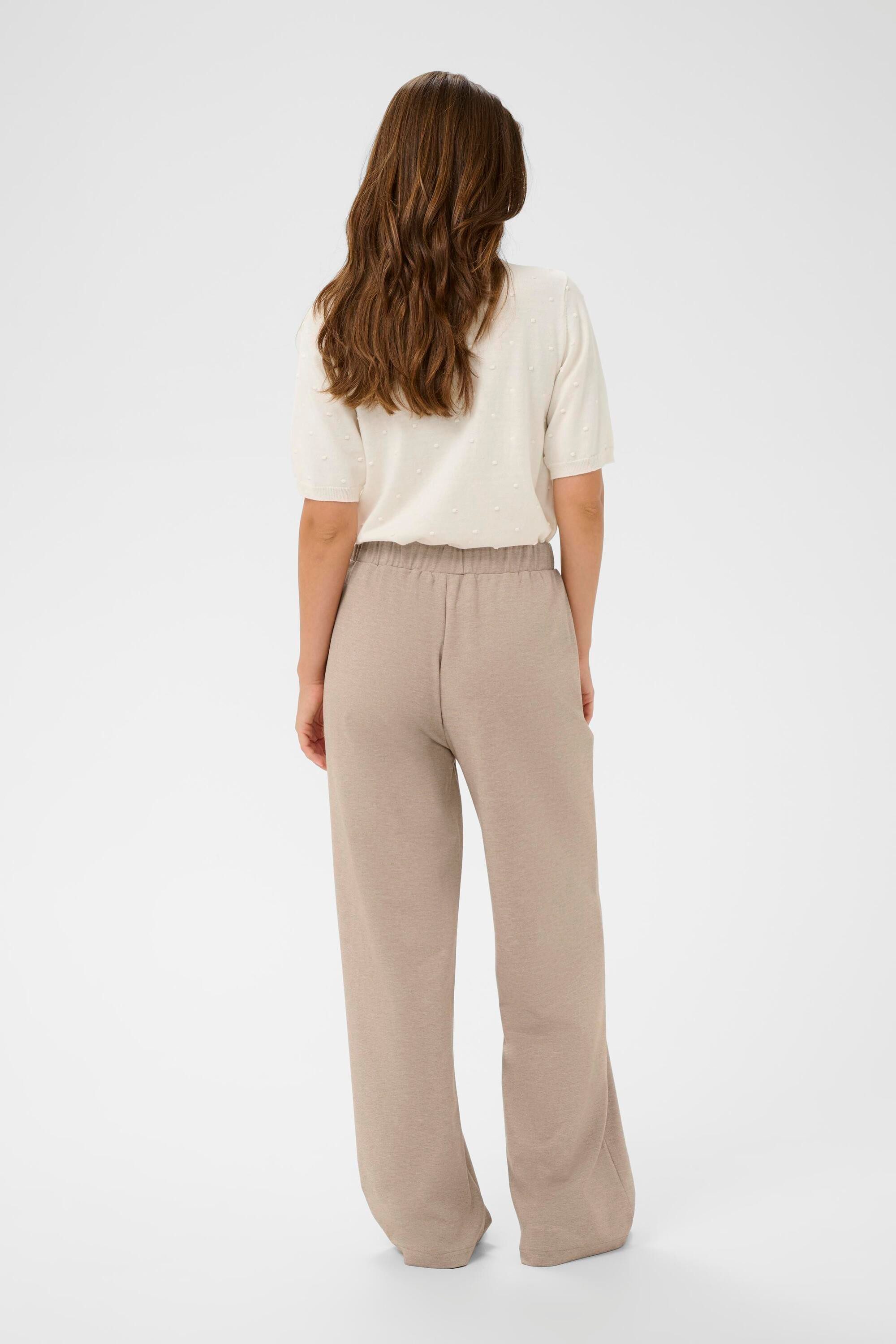 Cream Stoffhose Casual Hose CRAnett