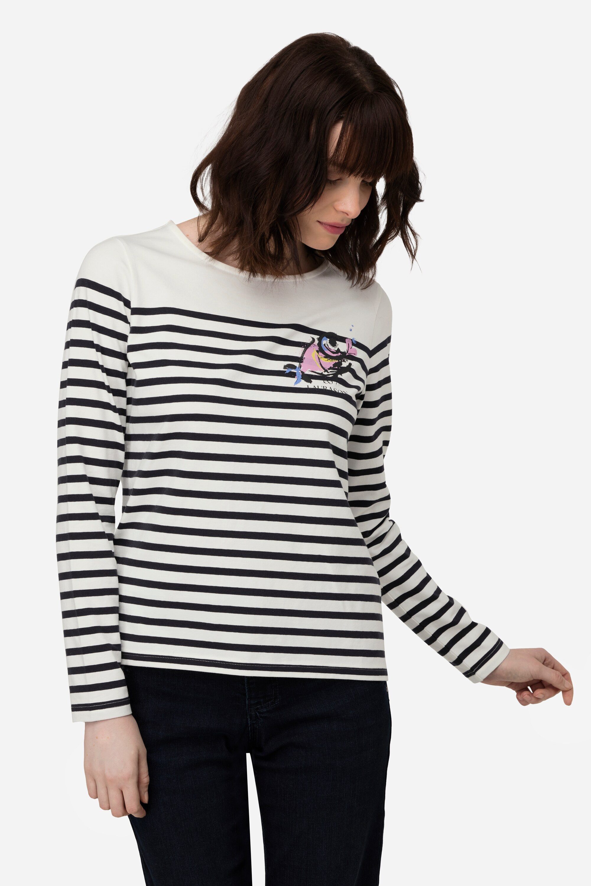 Laurasøn T-Shirt T-Shirt Ringel Fisch Motiv günstig online kaufen