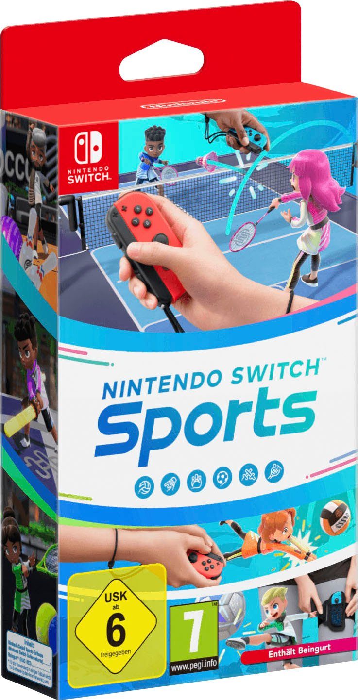 Switch, mit Führe Ball Spielmanöver dynamische Nintendo Sports Fußball: riesigen Switch einem