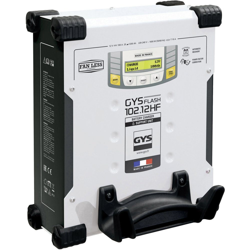 GYS GYS GYSFLASH 102.12 HF Vertikal 029606 Automatikladegerät 12 V 100 A Autobatterie-Ladegerät