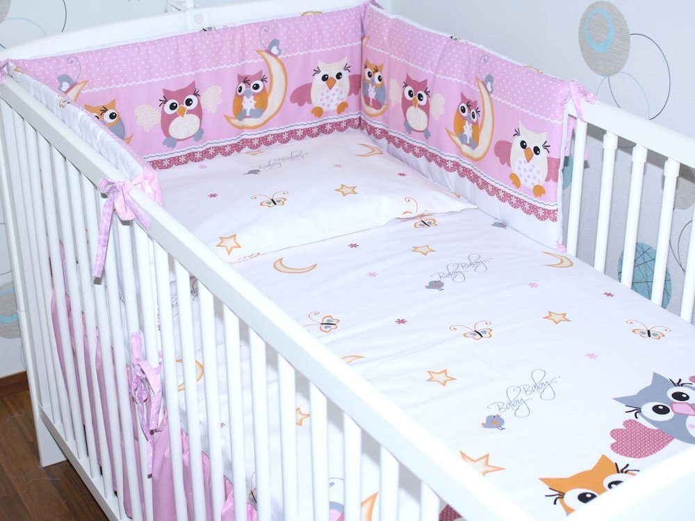 Primawela Bettnestchen 190cm Bettumrandung Babybett Baby Kinder Nest Kopfum günstig online kaufen