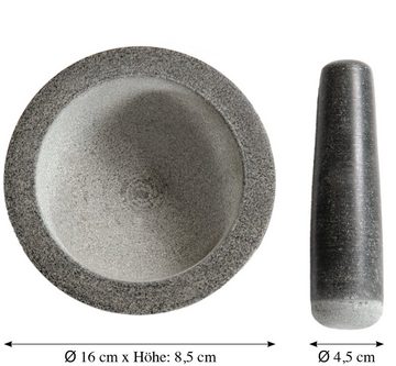 KESPER for kitchen & home Mörser, (Set, 2-tlg), Ø 16 cm