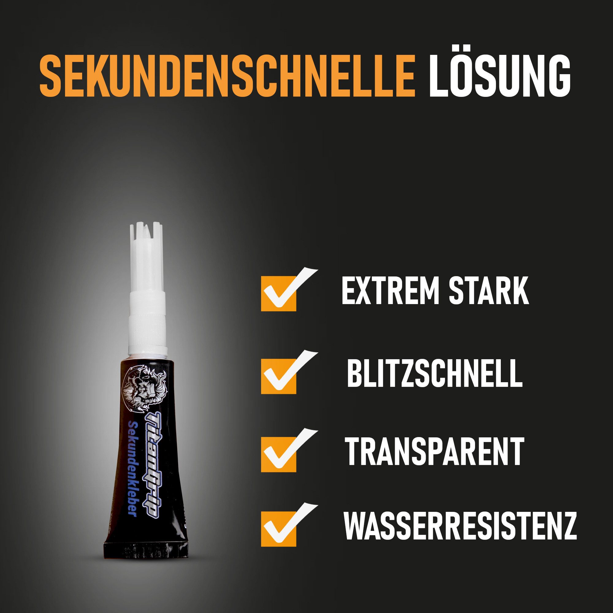 Bestlivings Sekundenkleber Gel extra stark, (10-tlg), hitze- und kältebeständig, für Holz, Metall, Kunststoff, Porzellan – Bild 5 von 5