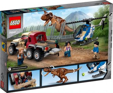 LEGO® Konstruktionsspielsteine LEGO® Jurassic World™ - Verfolgung des Carnotauru, (Set, 240 St)