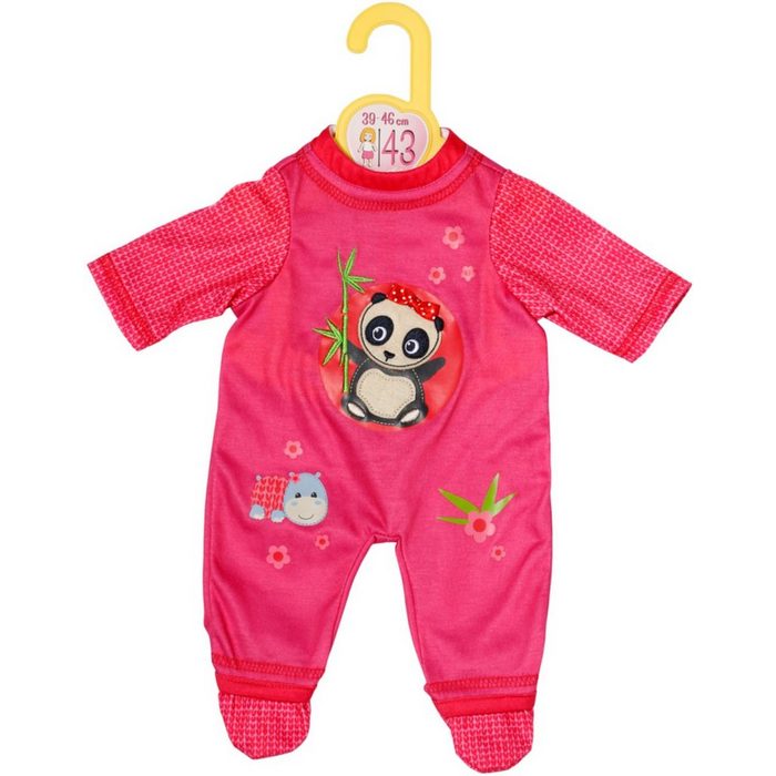 Zapf Creation® Puppenkleidung Dolly Moda Strampler mit Panda 43 cm