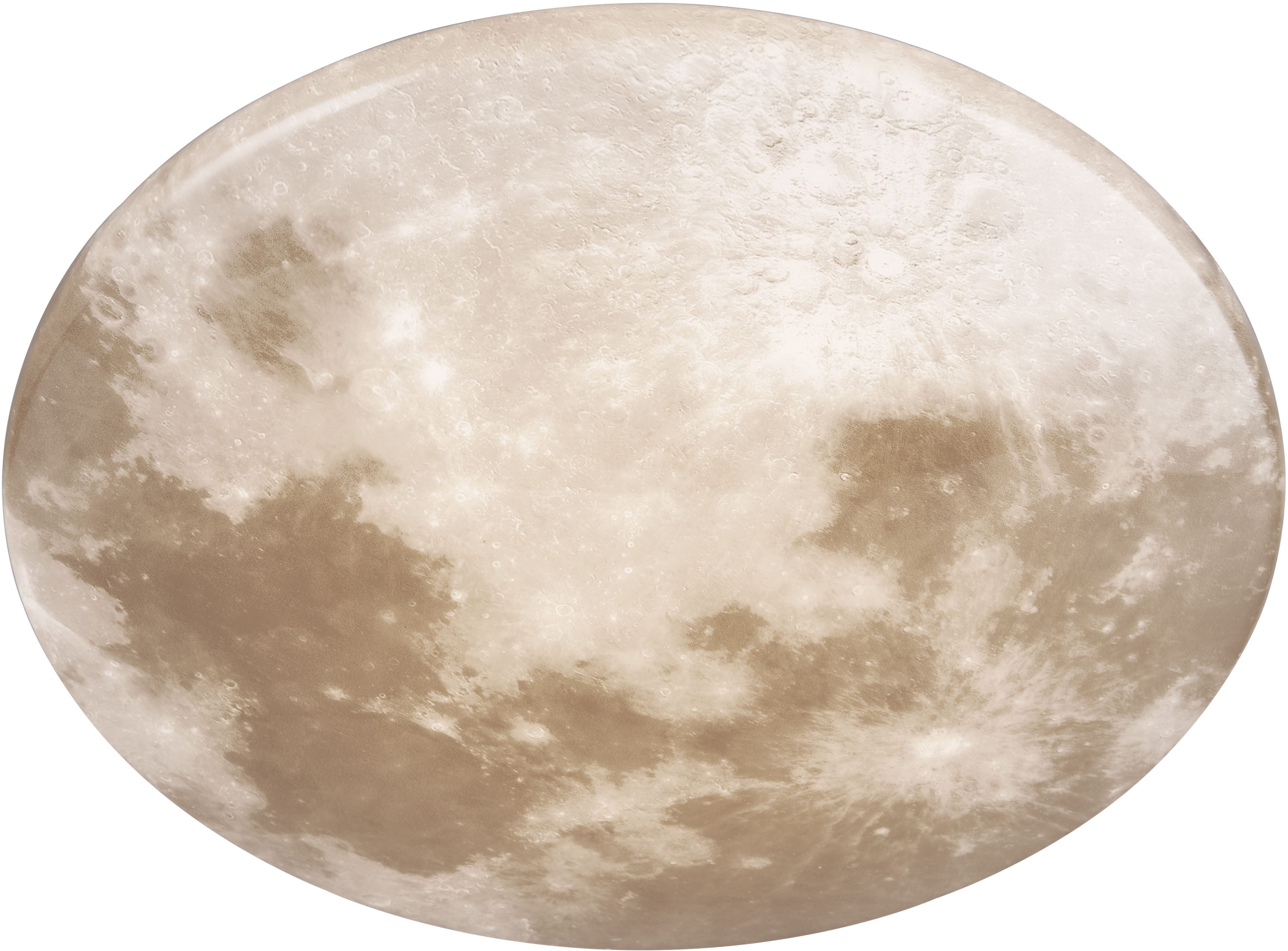 Reality Leuchten LED Deckenleuchte MOONIKA, Deckenlampe Mond IP 44 Bad Kind günstig online kaufen