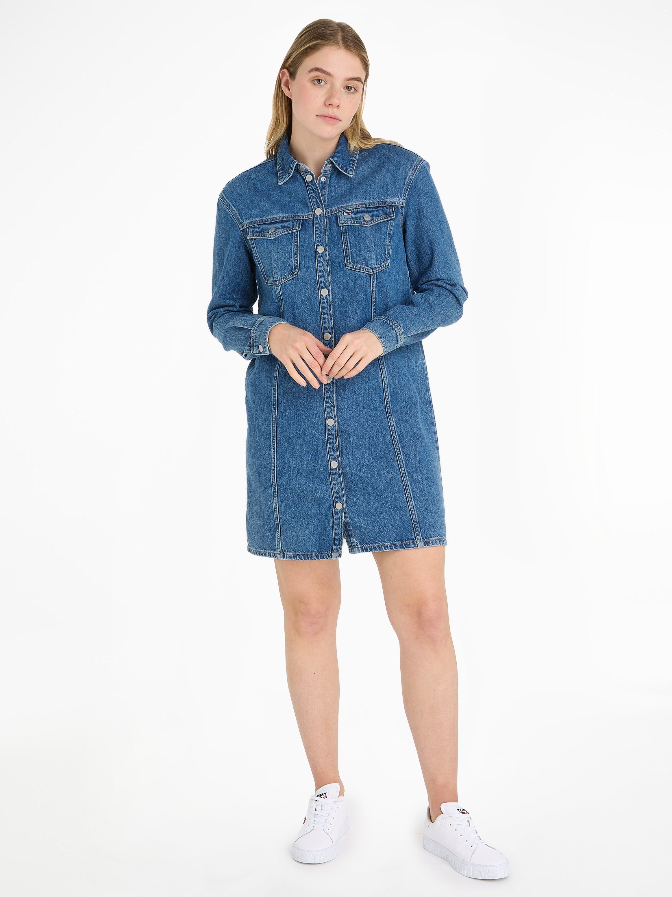Tommy Jeans Jeanskleid ALINE LS DRESS günstig online kaufen