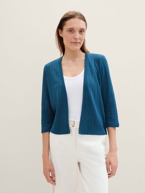 TOM TAILOR T-Shirt Lockere Strickjacke